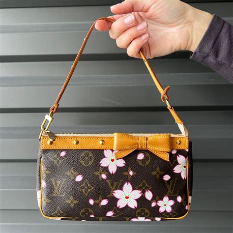 louis vuitton murakami pochette|louis vuitton murakami cherry blossom.